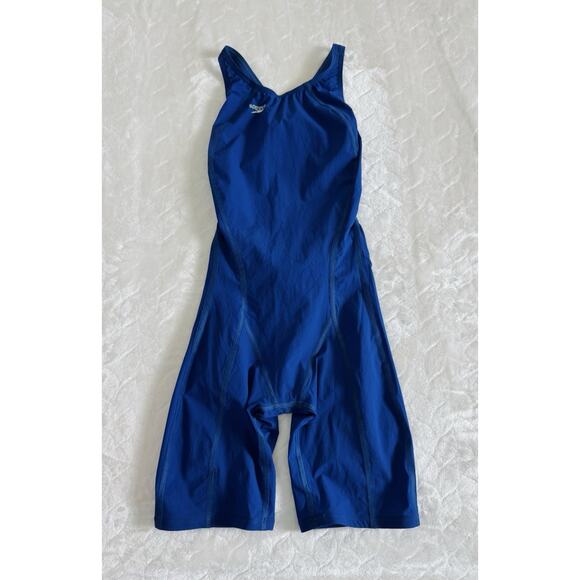 Speedo Women’s Size 26 Kneeskin Open Back Fastskin FS-PRO Blue - Picture 1 of 7